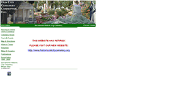 Desktop Screenshot of oldcitycemetery.com